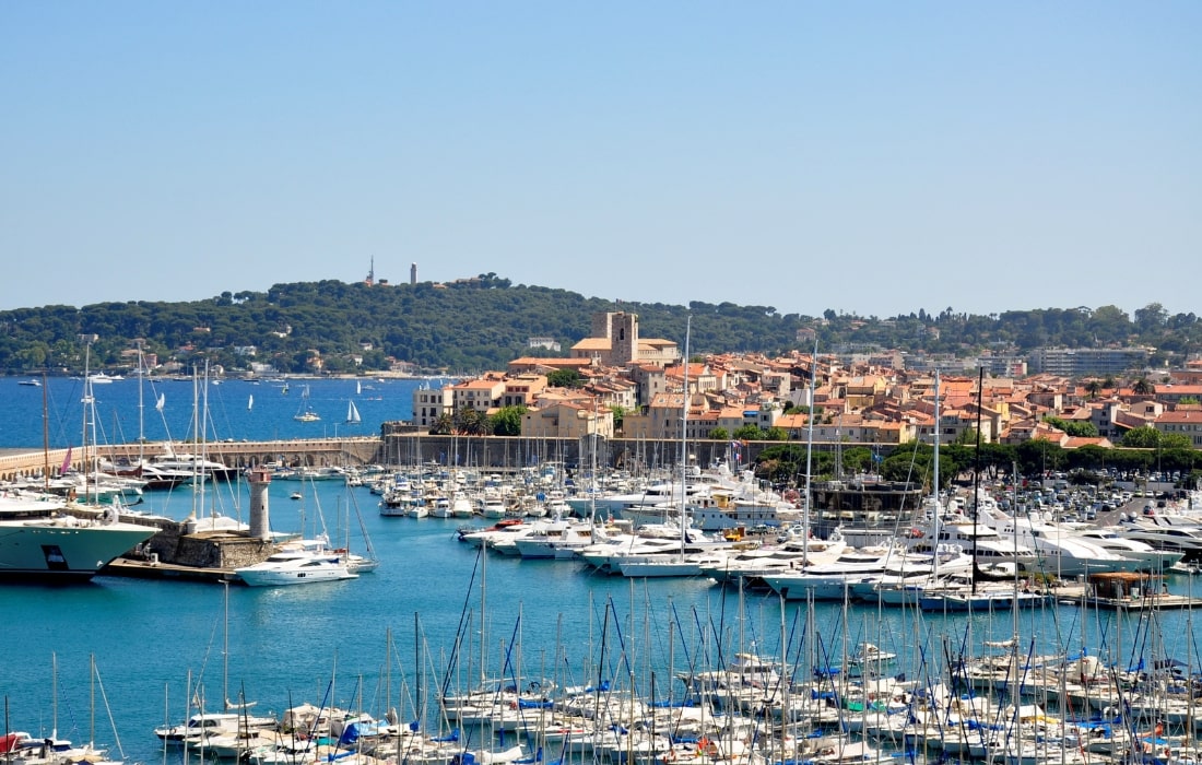 Antibes port